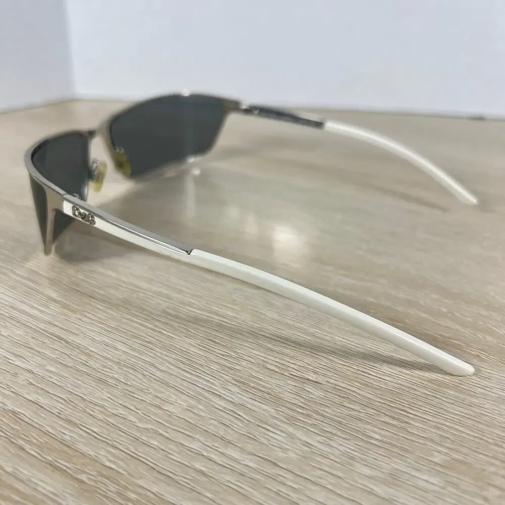 Dolce & Gabbana D&G 2177 602 Sunglasses READ DESC Silver Wrap 64-16-120 Italy